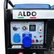 Дизельный генератор сварочный ALDO AP-6500WDG 220 В, 6.5 кВт, 220А, эл. стартер, медная обмотка 5427230 фото 6