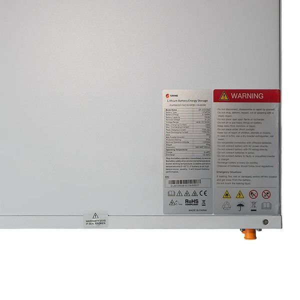 Гібридний інвертор SRNE HESP4850S100-H (5.5 кВт, 48 В, Wi-Fi) + 2 батареї LiFePO₄ SRNE SR-EOC05B (2&times;5.12 кВт&middot;год, 100А&middot;год, 51.2 В) 1404050 фото