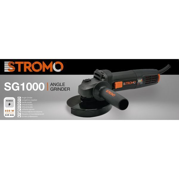 Кутошліфувальна машина STROMO SG 125/1000 NEW 6851410 фото