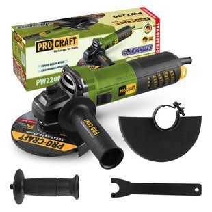 Кутошліфувальна машина Procraft PW1550 125 мм (безщіткова) 3436775 фото