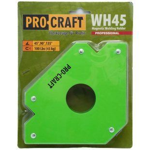 Магнітний кутник для зварювання Procraft WH45 6932664 фото