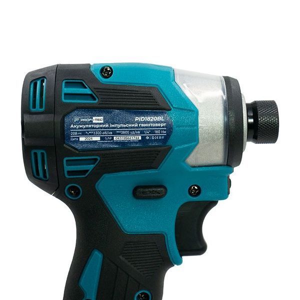 Акумуляторний гвинтоверт PROFI-TEC PID1820BL POWERLine (без АКБ та ЗП) 1534270 фото