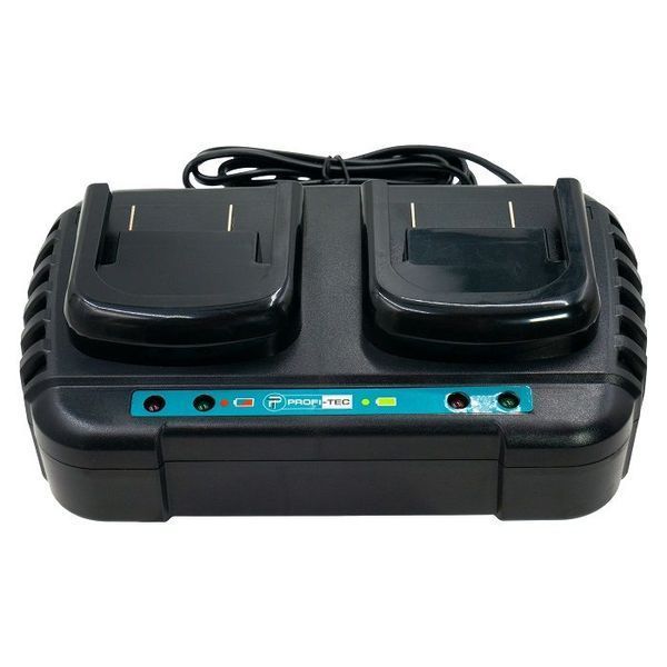 Двопортовий зарядний пристрій PROFI-TEC PCD20/2 dual 6059543 фото