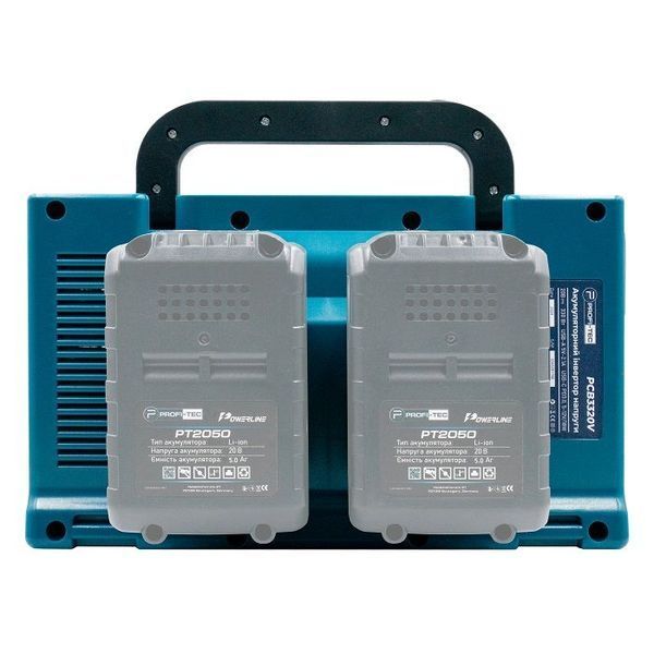 Аккумуляторный инвертор напряжения PROFI-TEC PCB3320V зарядная станция POWERLine (без АКБ) 0831463 фото