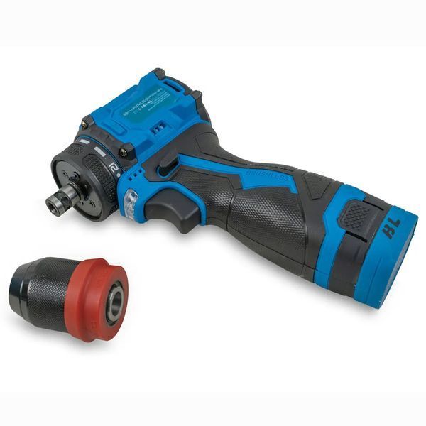 Аккумуляторный шуруповерт KRAISSMANN 103 S-ABS-BL 16.8/45 Nm (быстросъемный патрон) 0990023 фото