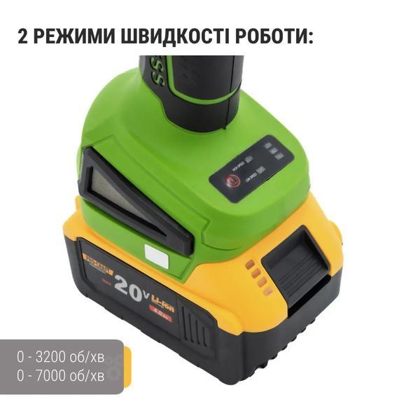 Бесщеточная аккумуляторная болгарка Procraft PWA-216 (2 АКБ, кейс) 288221 фото