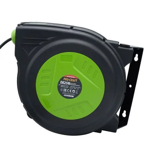 Подовжувач на котушці Procraft EK25N 3x1,5мм&sup2; 25 м 4882857 фото
