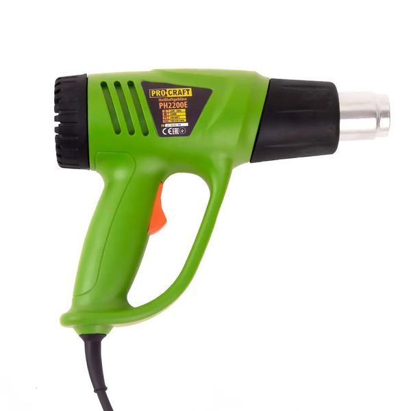Фен промисловий Procraft PH2200E (4 насадки, збільшена продуктивність) 7134015 фото