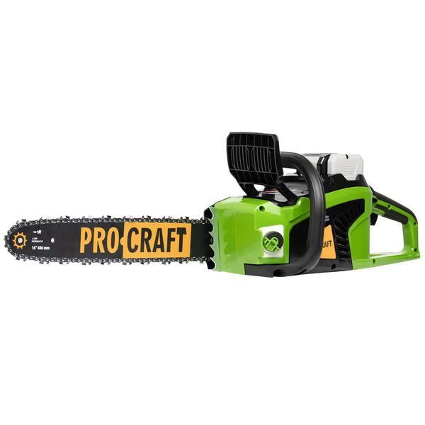 Акумуляторна ланцюгова пила Procraft PKA48Li (40 В, 9800 об/хв, шина 40 см) 5406003 фото