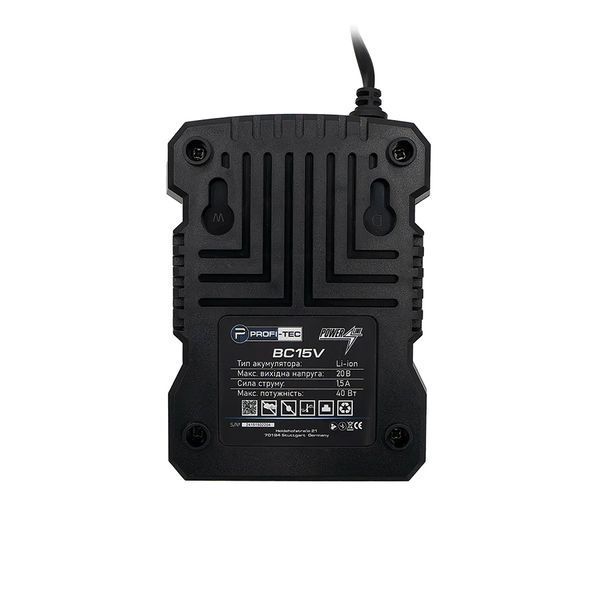 Зарядний пристрій PROFI-TEC BC20V 3670050 фото