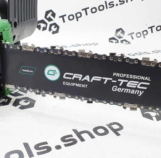 Безщіткова ланцюгова пилка Craft-tec PRO EKS-12C (2 АКБ 20V/4000 мАг; шина 30 см) 1288642 фото