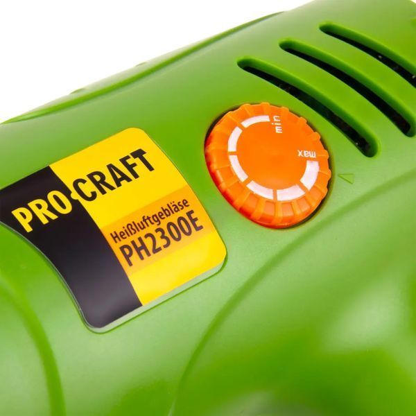 Фен промышленный Procraft PH2300E (4 насадки, регулятор температуры) 2908485 фото