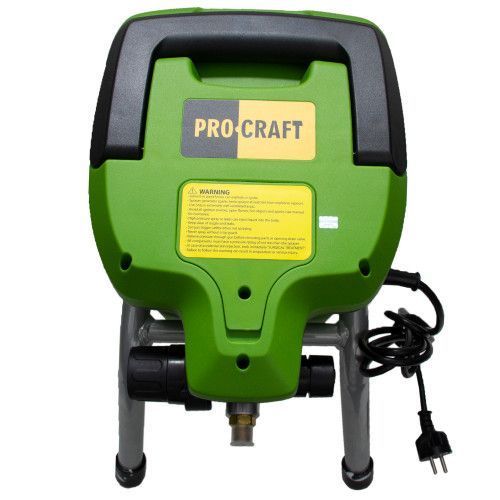 Фарбувальна станція високого тиску Procraft PSE1100 - для фарбування великих площ з мінімальною витратою (без бульбашок на поверхні) 3298397 фото