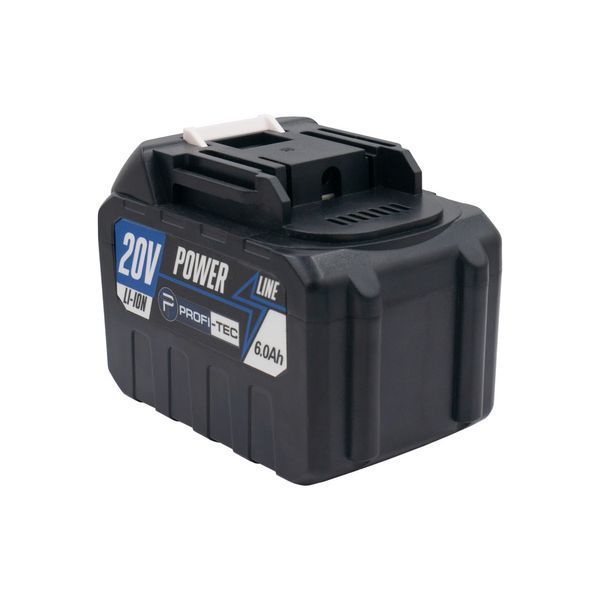 Аккумуляторная батарея PROFI-TEC PT2060MP, 20V 6.0 Ач, высокотоковая 10С, с индикатором 0726616 фото