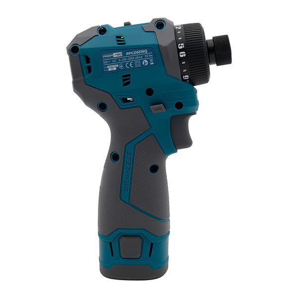 Акумуляторний шуруповерт PROFI-TEC PPCD5516Q (2&times;PPT1620 (2.0 Аг), зарядний пристрій) 4746356 фото