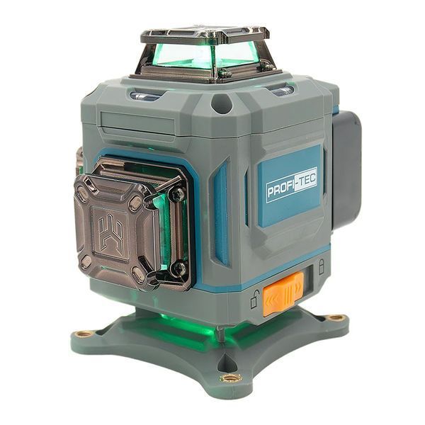 Лазерный нивелир PROFI-TEC PGL 4D 1640 (40 м, 16 линий, зеленый луч) 4365976 фото