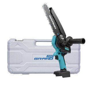Ланцюгова пила акумуляторна GRAND АПЦ-20V/8-4 &mdash; 2 ланцюги, зарядка, кейс, без АКБ 0827952 фото