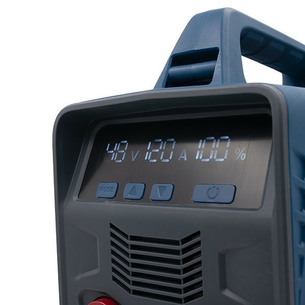 Аккумуляторный сварочный аппарат PROFI-TEC PCWM16040 (40 В, до 160 А, 2&times;АКБ 8.0 Ач, транзисторы TOSHIBA, электрод 2.5&ndash;3.2 мм, двухпортовое ЗУ) 2809732 фото