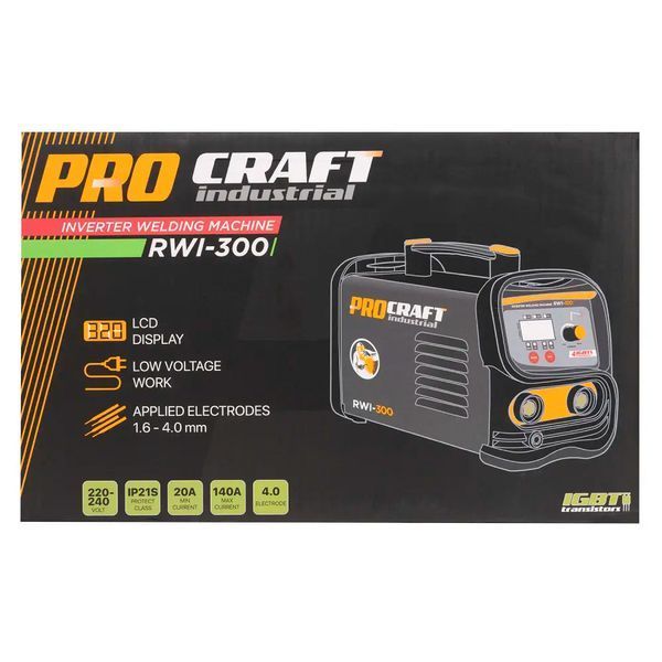 Инверторный сварочный аппарат Procraft industrial RWI300 (2026) 9822925 фото